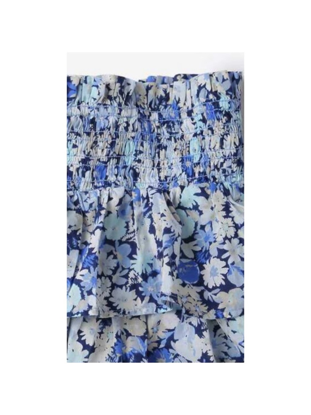 Gap Kids Girl’s Smocked Skort Floral Print Size Medium - Picture 2 of 4